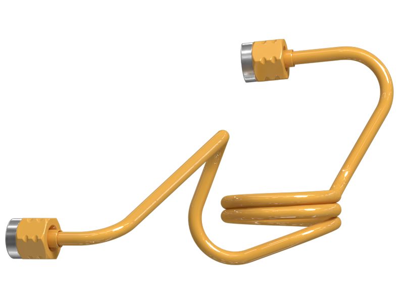 Трубопровод топливной форсунки внутреннего диаметра 1,6 мм