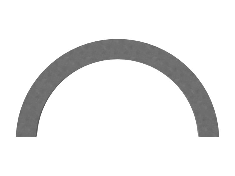 Внутренний диаметр вставки подвесной тележки 73,98 мм