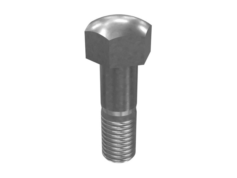 Болт с резьбой M20X1,5, длина 63 мм