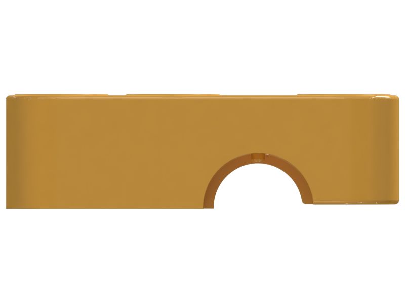 Крепежный колпачок для направляющего колеса гусеничной ленты