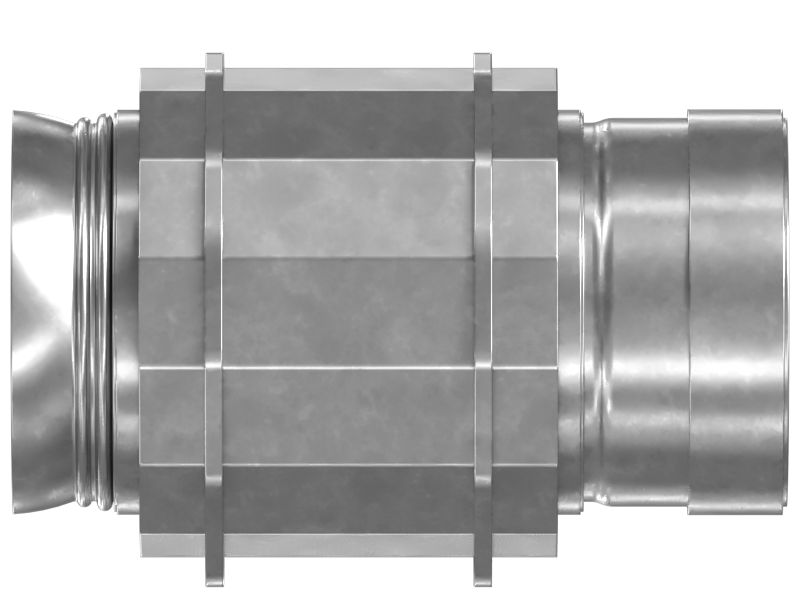 Выпускной сильфон внутреннего диаметра 117 мм в сборе