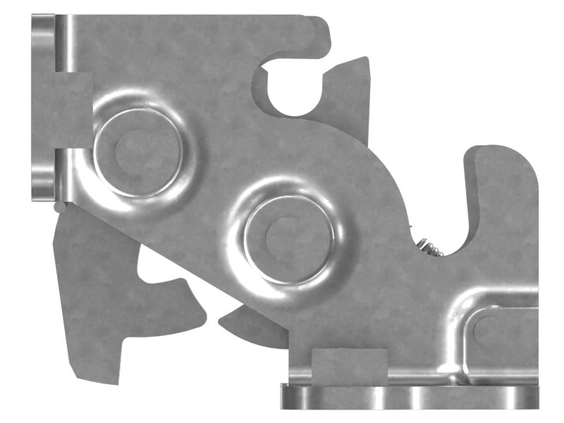 Замок верхнего переднего окна кабины