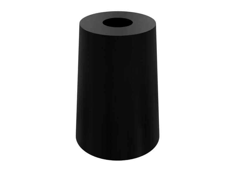 Резиновая заглушка опорного катка, наружный диаметр 18,26 мм