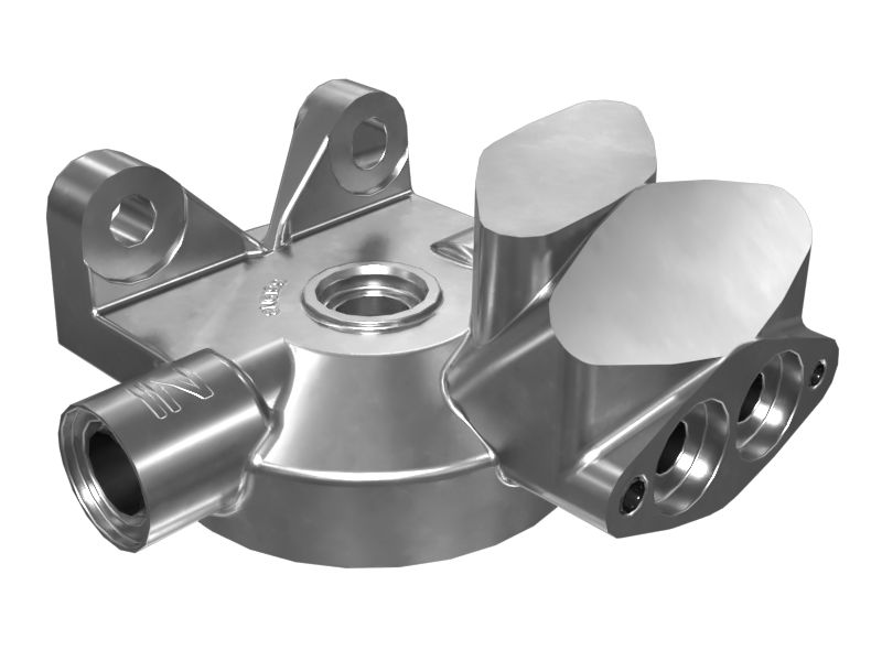 Основание топливоподкач. насоса и фильтра грубой очистки