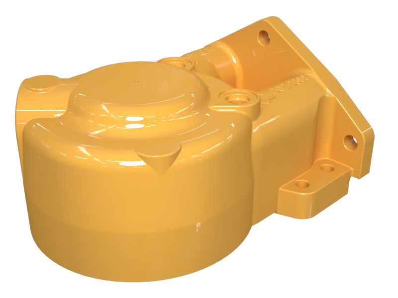 Основание масляного фильтра коробки передач