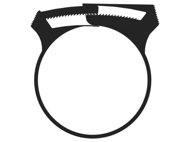 Пружинный ленточный хомут