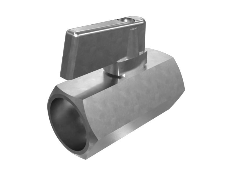 Шаровой клапан NPT, 3/8".