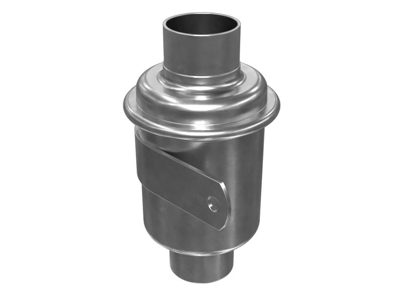 Обратный клапан, длина 196,8 мм