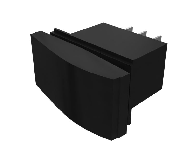 2-полюсный кулисный переключатель