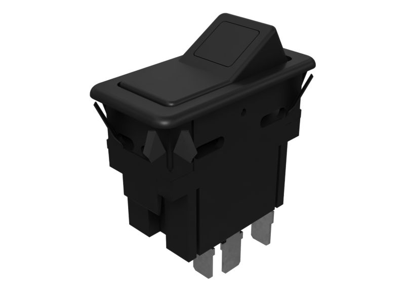 Герметичный кулисный переключатель с подсветкой 24 В