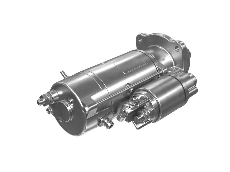 Электрический пусковой двигатель мощностью 4 кВт