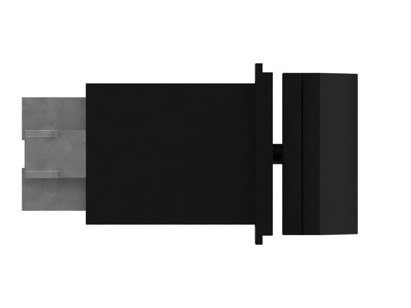 2-полюсный кулисный переключатель