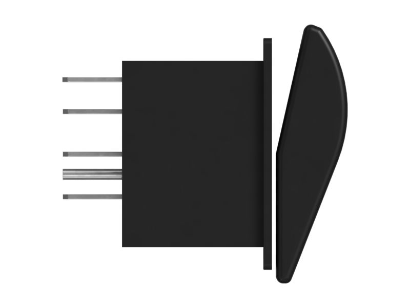 Резервный двухполюсный кулисный переключатель дросселя