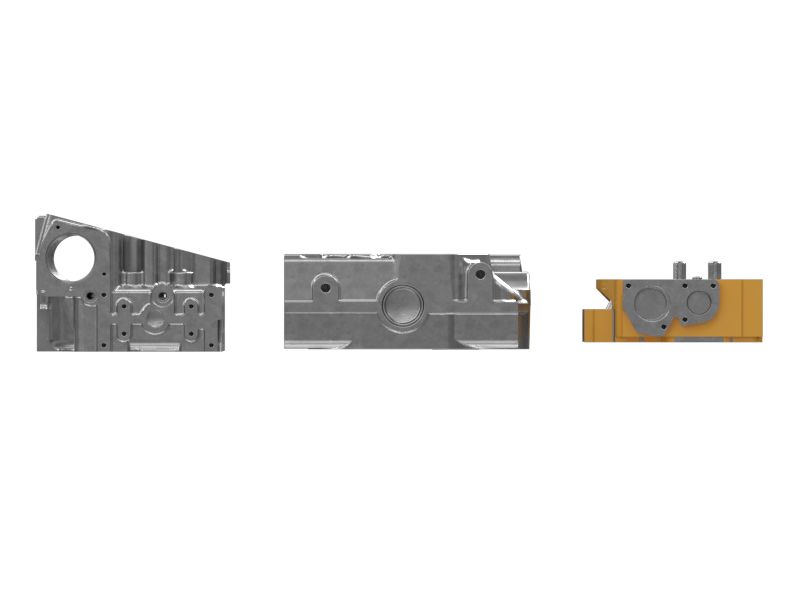 Cat® Reman New with Core (NWC) Hydraulic Cylinder