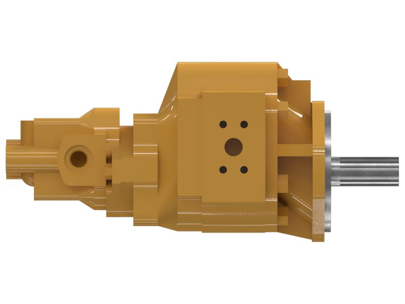 2-секционный двигатель гидравлического насоса