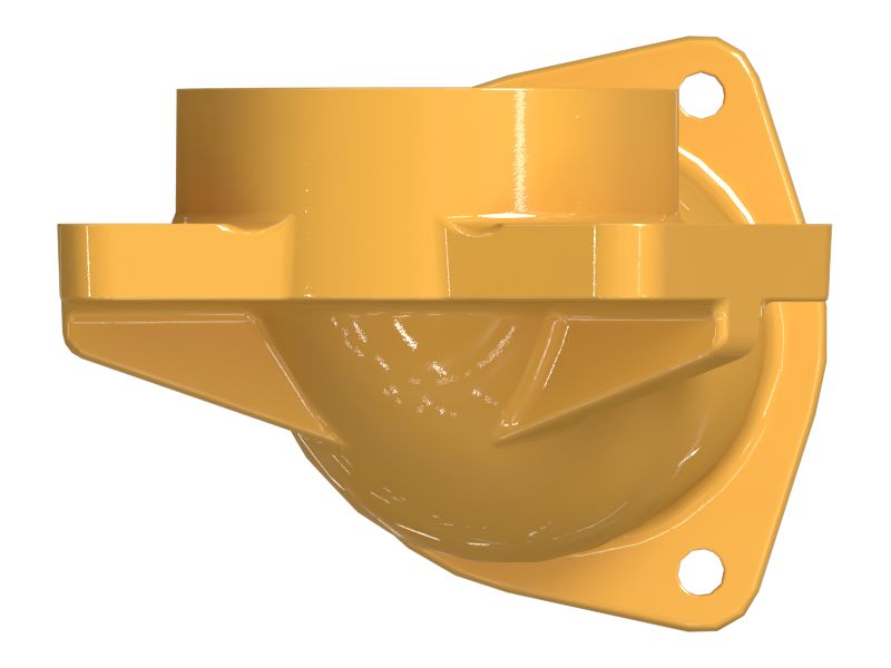 Коленчатый патрубок на выпуске турбокомпрессора