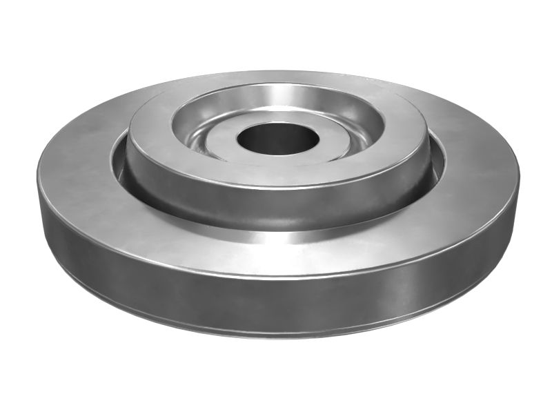 Двухкомпонентное симметричное изолирующее резиновое крепление