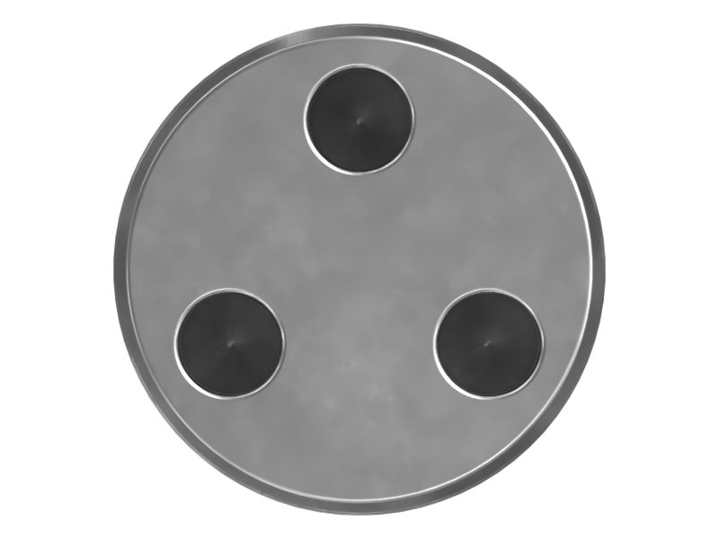 Приводной вал вентилятора с наружным диаметром 49 мм