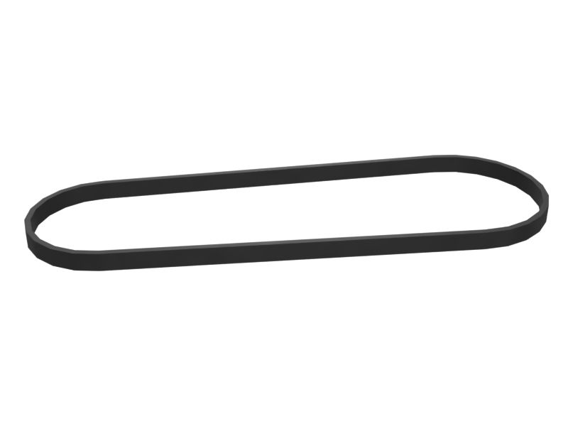 Ребристый ремень длиной 952,2 мм