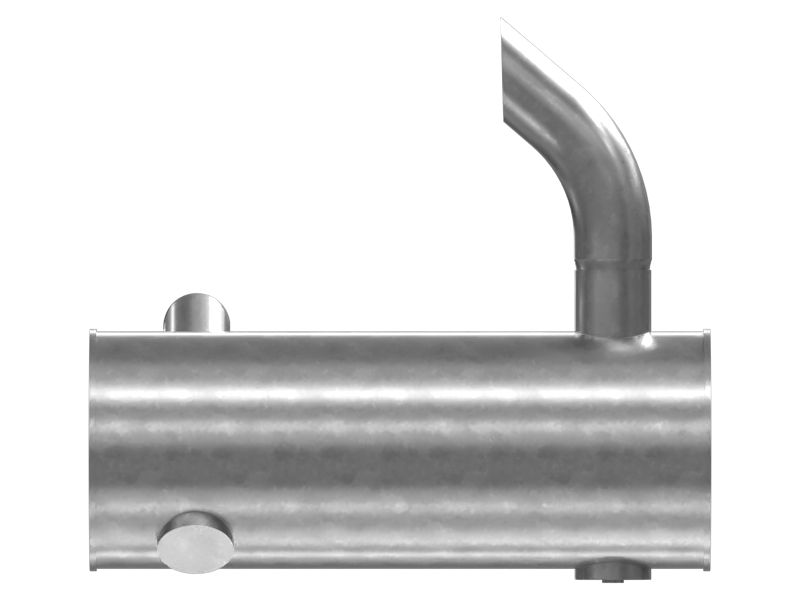 Глушитель выхлопной трубы