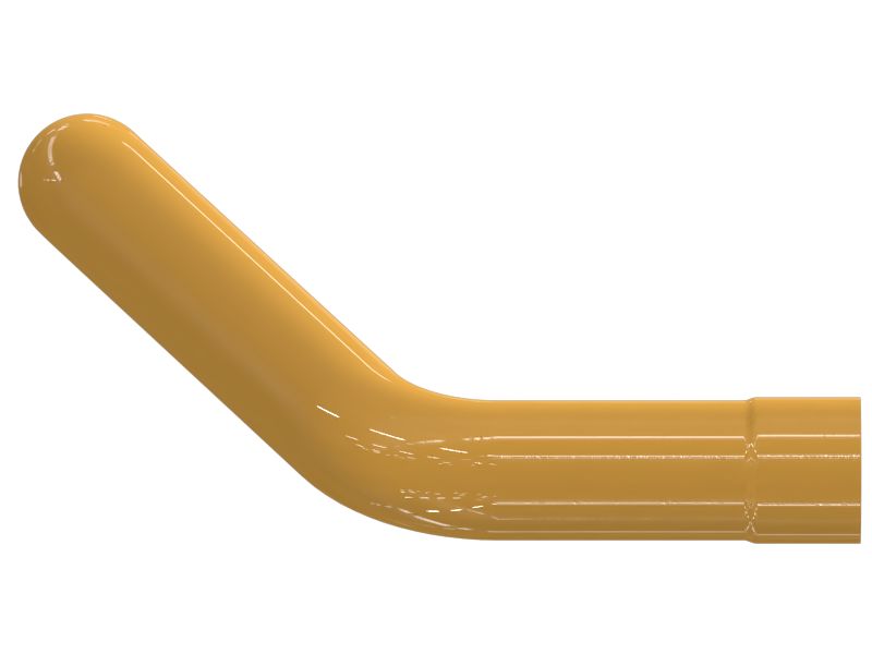 Впускной шланг радиатора с внутренним диаметром 42 X 44,5 мм