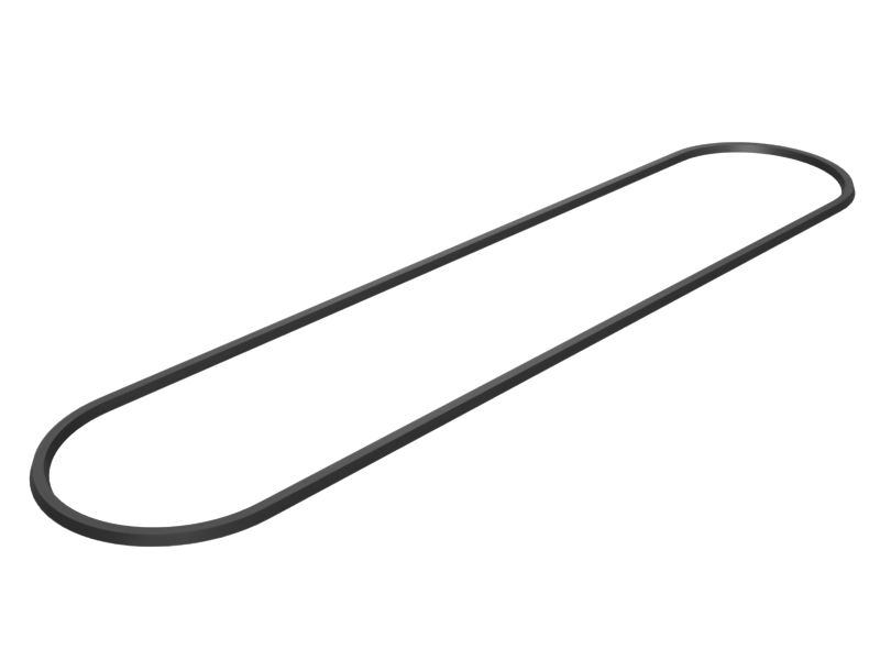 Набор резиновых клиновых ремней для генератора (2 шт.)