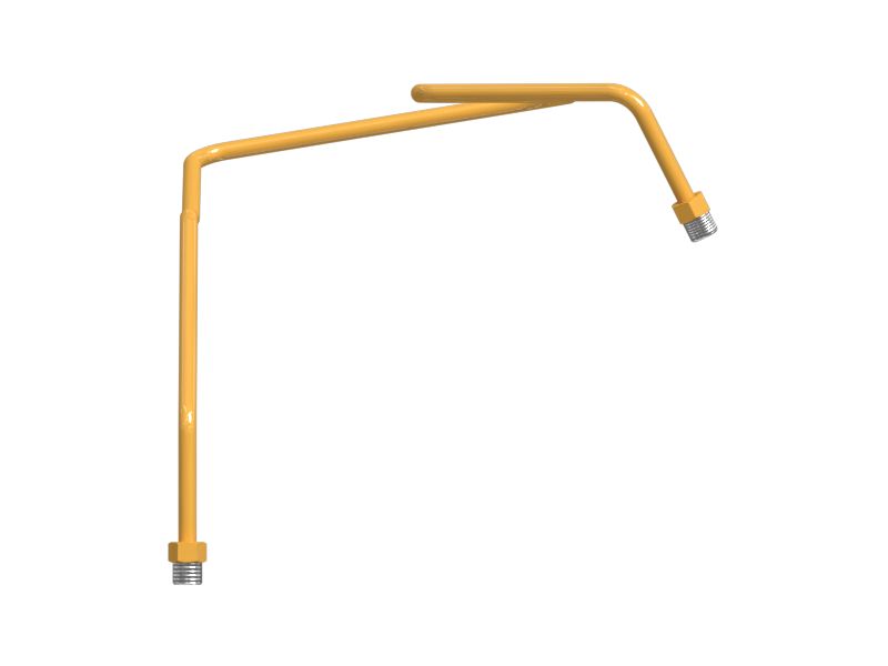 Топливный патрубок с несколькими изгибами 6,00 мм