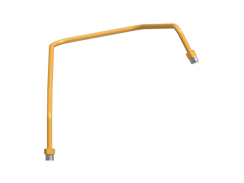 Труба трубопроводов впрыска топлива наружного диаметра 6 мм