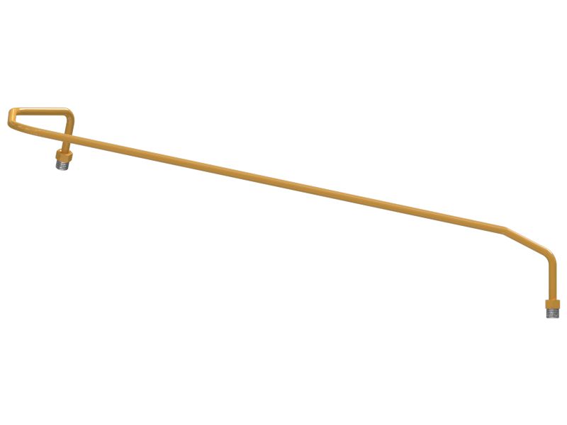 Трубка с несколькими изгибами с внешним диаметром 6 мм