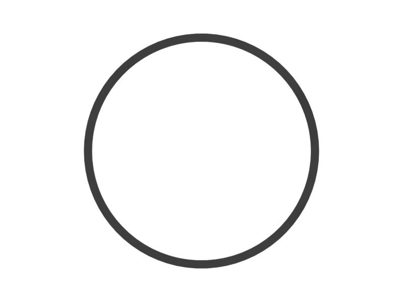 Резиновое уплотнение с внутренним диаметром 119,60 мм