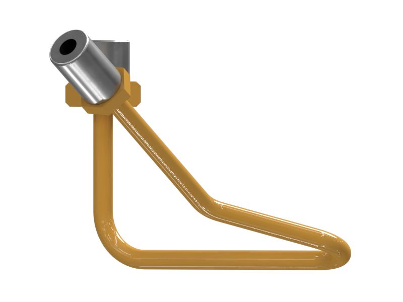 Труба линии впрыска топлива наружного диаметра 8 мм