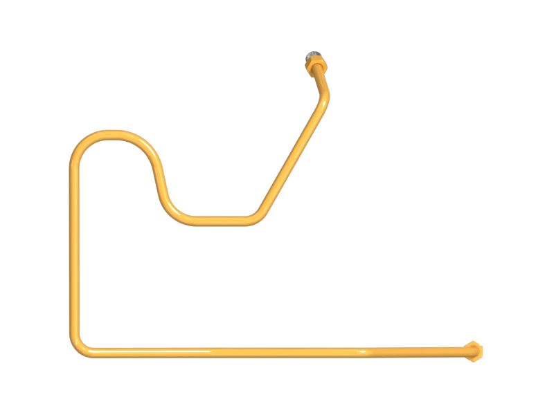 Топливный патрубок с несколькими изгибами 6,00 мм