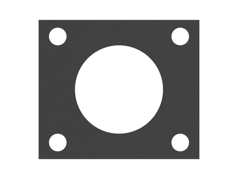 Среднее крепление блока цилиндров толщиной 0,8 мм