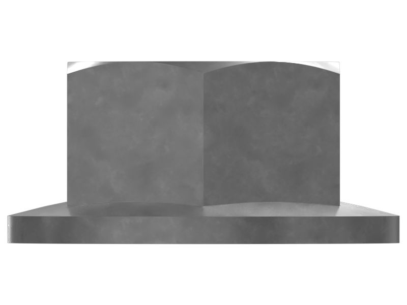 Резьбовая гайка M12 X 1,75 с фланцем