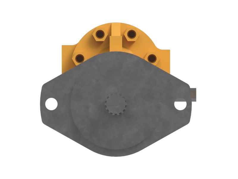 2-секционный двигатель гидравлического насоса