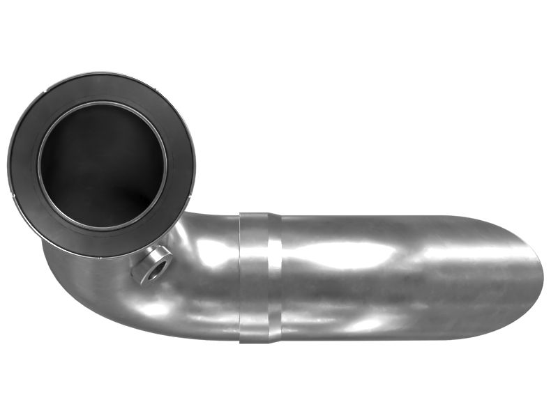 Наружный диаметр выхлопной трубы двигателя 127,80 мм