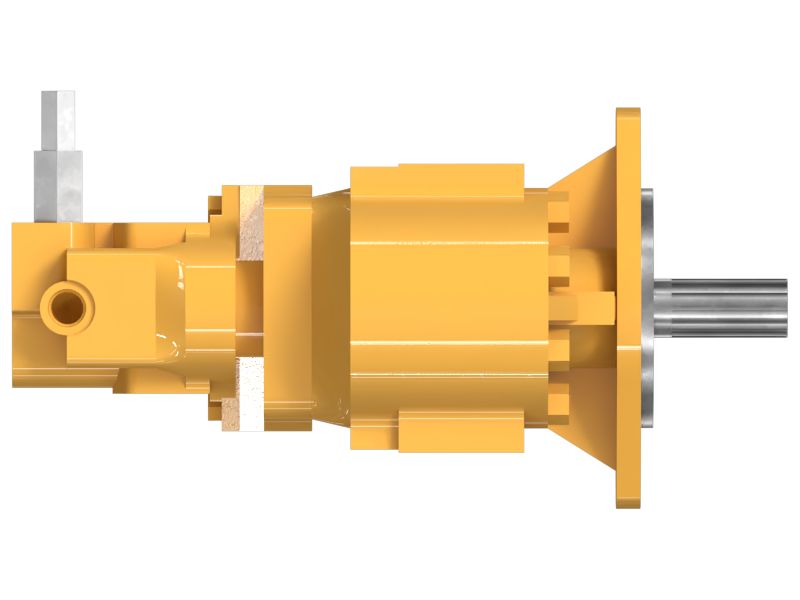 2-секционный двигатель гидравлического насоса