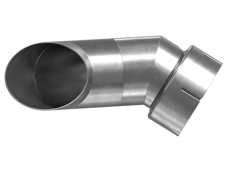 Выхлопная труба двигателя, наружный диаметр 128,50 мм