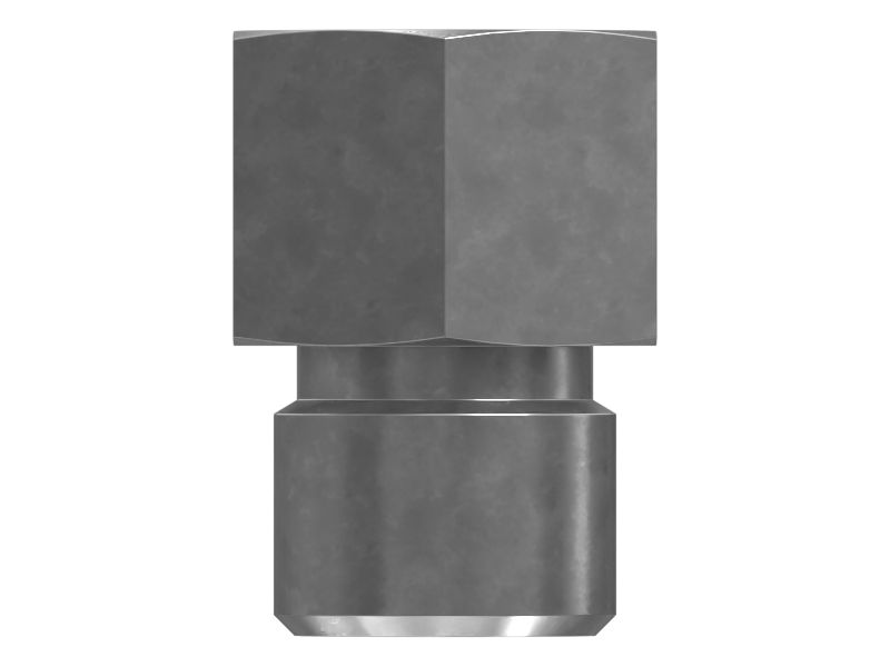 Прямой переходник с уплотнительным кольцом и шестигранной головкой 9/16-18