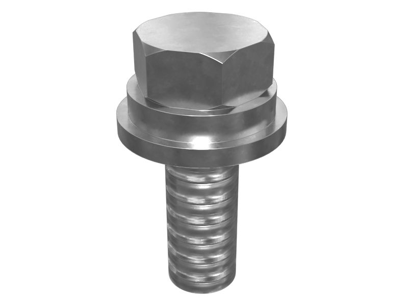 297-7654: Болт с шестигранной головкой