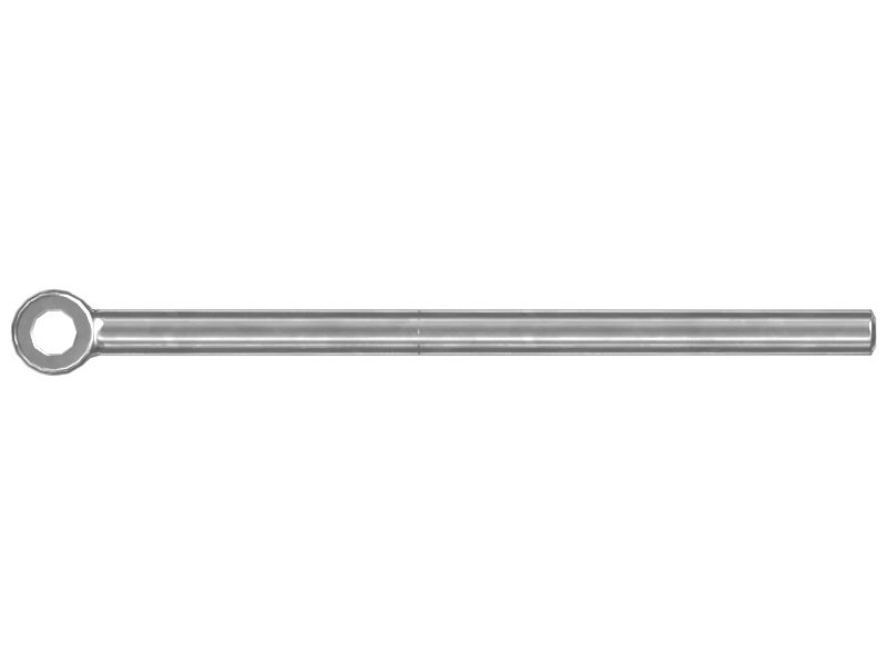 6L-5874: 228mm Length Adjusting Steel Eye Rod | CATCorp