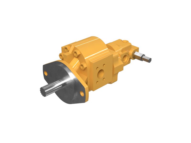 2-секционный двигатель гидравлического насоса