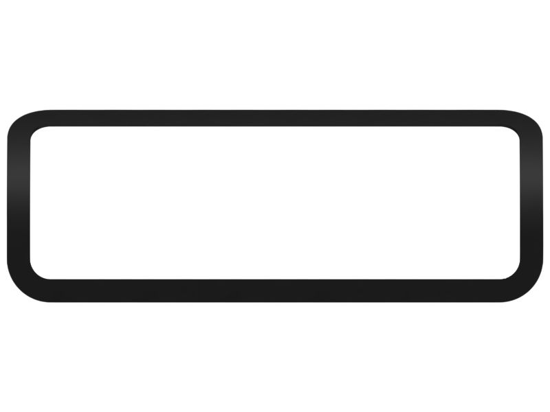 Стекло окна крыши, толщина 5,4 мм