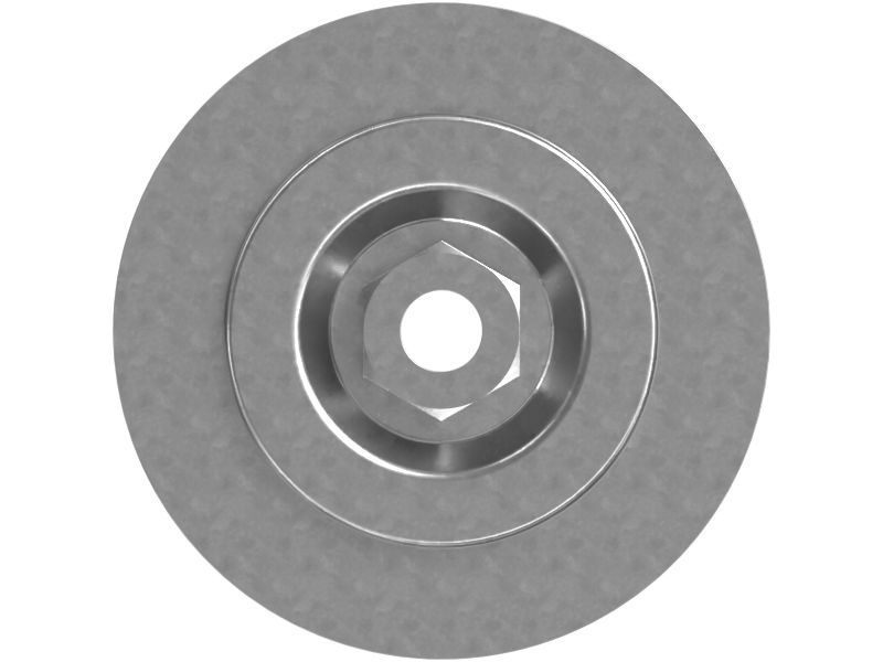 1 Направляющий шкив ремня с канавкой