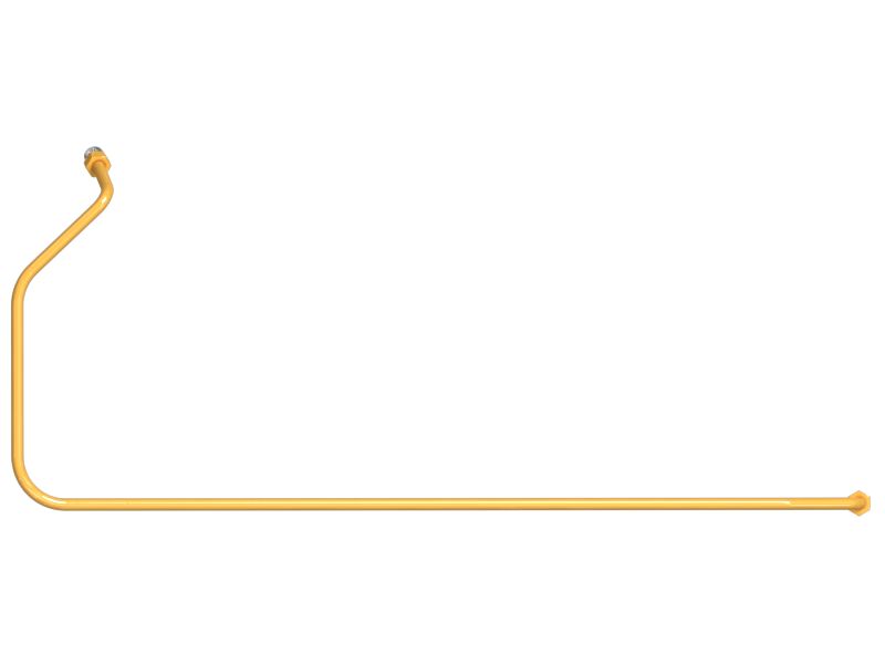 Трубка с несколькими изгибами с внешним диаметром 6 мм