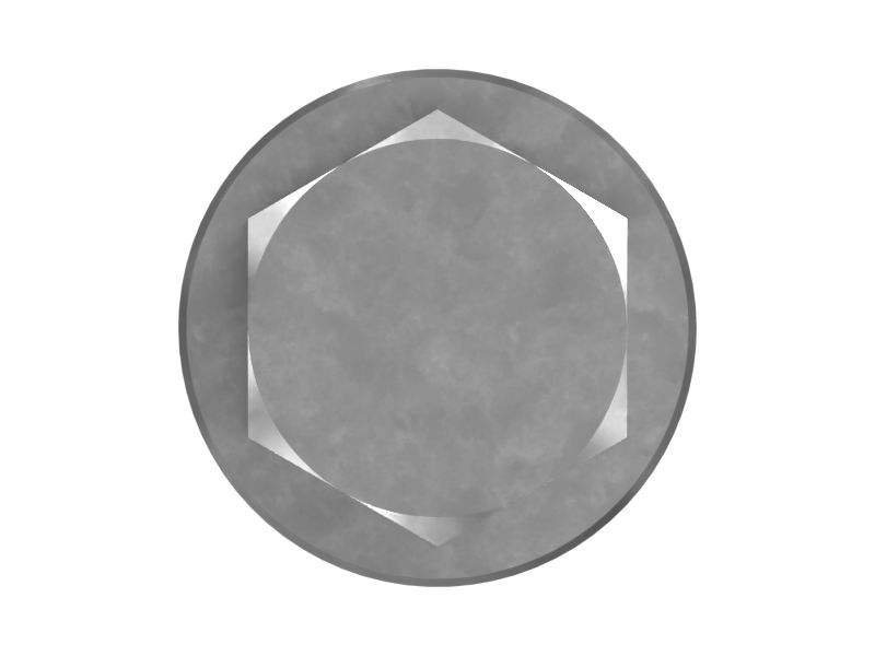 Болт с шестигранной головкой M8