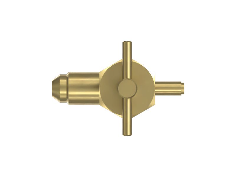 Тройник регулятора и топливного насоса высокого давления