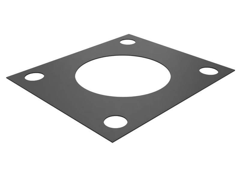 Среднее крепление блока цилиндров толщиной 0,8 мм