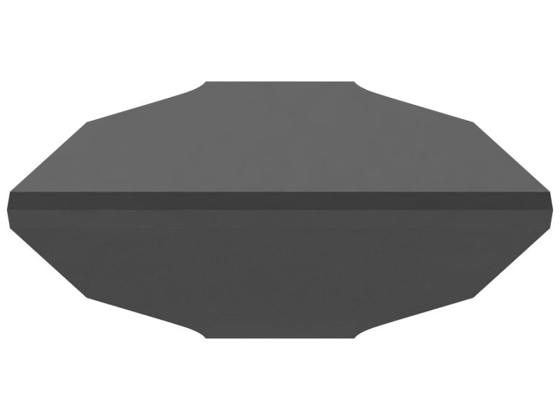 Холодный резец плоской формы длиной 178 мм