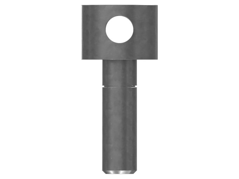 Вал направляющего шкива, внешний диаметр 22 мм